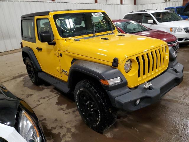 JEEP WRANGLER S 2018 with VIN 1C4GJXAG4JW293268 - Photo from auction