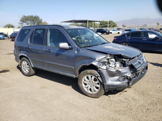 HONDA CR-V SE 2005 with VIN JHLRD78975C015076 - Photo from auction