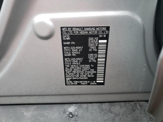 Photo 10 from auction – 2020 NISSAN ROGUE S with VIN KNMAT2MV0LP520563