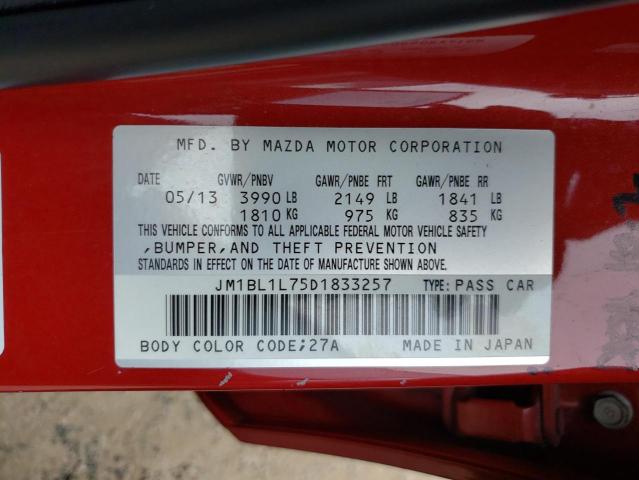 Photo 10 from auction – 2013 MAZDA 3 I with VIN JM1BL1L75D1833257