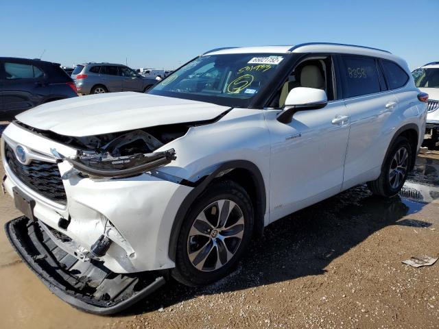 Foto 2 de la subasta – 2020 TOYOTA HIGHLANDER con VIN 5TDGBRCH1LS501933