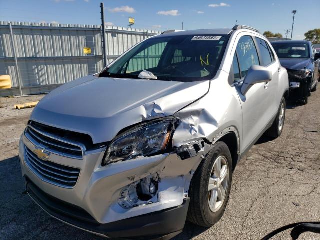 Photo 2 from auction – 2016 CHEVROLET TRAX 1LT with VIN 3GNCJLSB1GL266500