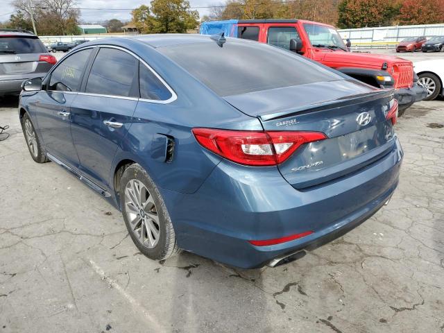 Photo 3 from auction – 2016 HYUNDAI SONATA SPO with VIN 5NPE34AF6GH397816