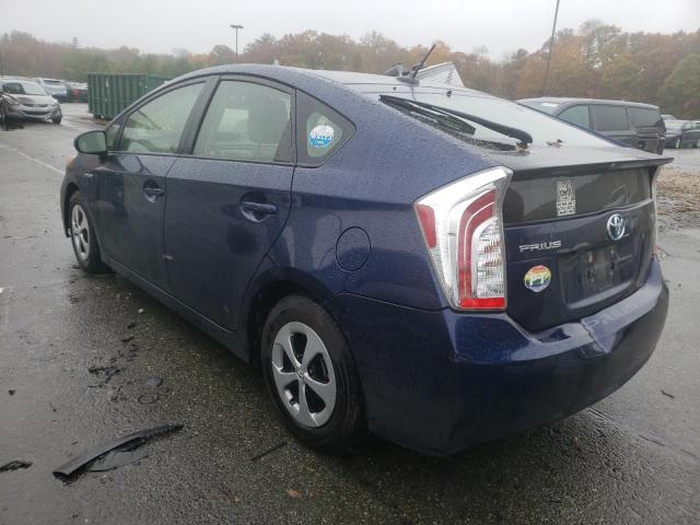 Photo 3 from auction – 2014 TOYOTA PRIUS with VIN JTDKN3DU2E1762725