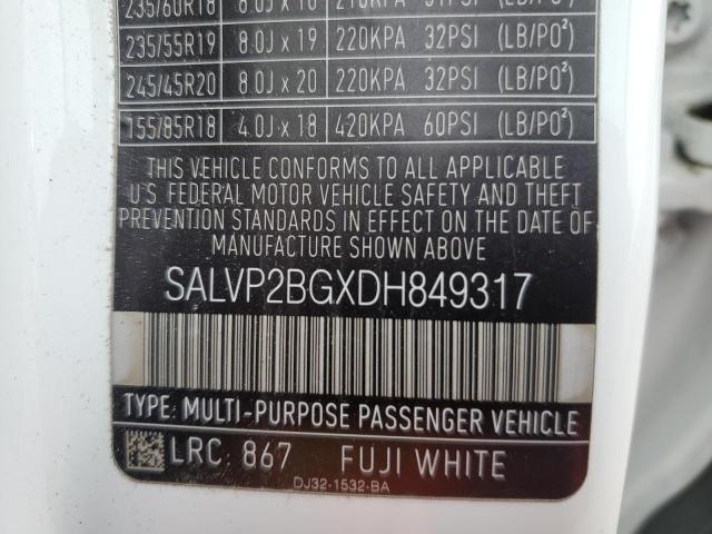 Photo 10 from auction – 2013 LAND ROVER RANGE ROVE with VIN SALVP2BGXDH849317