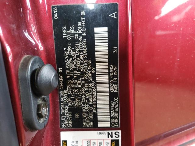 Фото 10 с аукциона – 2006 TOYOTA 4RUNNER SR с VIN JTEZU14RX68061856