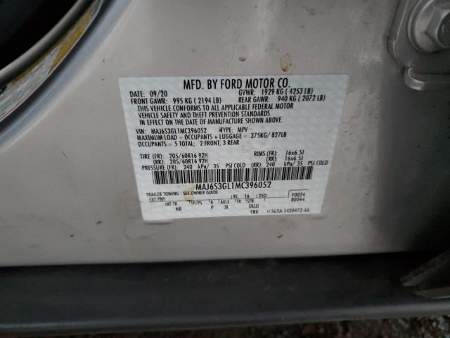 Photo 10 from auction – 2021 FORD ECOSPORT S with VIN MAJ6S3GL1MC396052