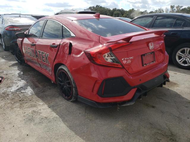 Photo 3 from auction – 2018 HONDA CIVIC EX with VIN JHMFC1F38JX021131
