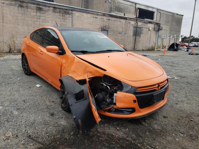 DODGE DART SXT 2013 with VIN 1C3CDFBA4DD171539 - Photo from auction
