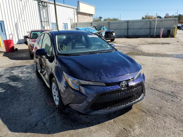 TOYOTA COROLLA LE 2021 with VIN 5YFEPMAE4MP182798 - Photo from auction