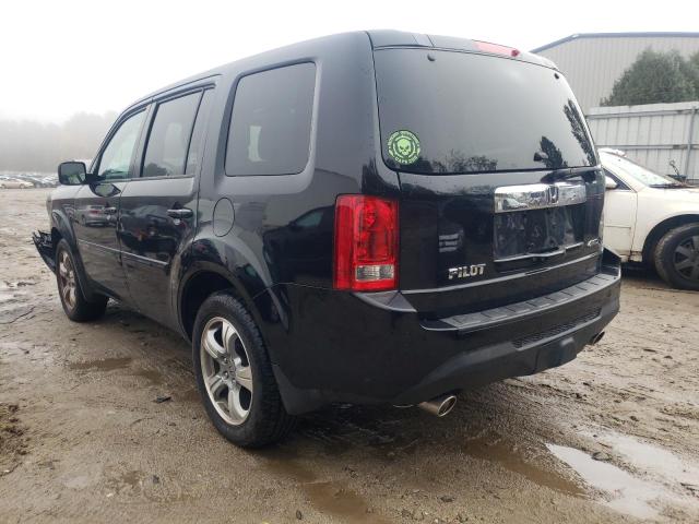 Photo 3 from auction – 2013 HONDA PILOT EXL with VIN 5FNYF4H56DB019698