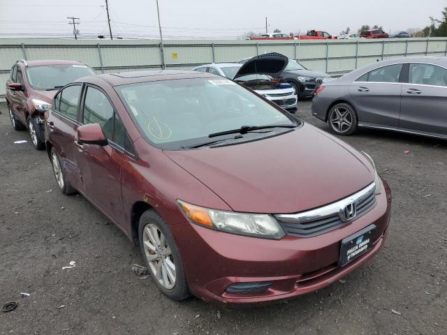 HONDA CIVIC EX 2012 with VIN 2HGFB2F81CH512719 - Photo from auction