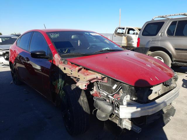 DODGE DART SXT 2015 with VIN 1C3CDFBB2FD254138 - Photo from auction
