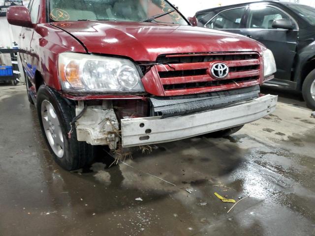 Photo 9 from auction – 2004 TOYOTA HIGHLANDER with VIN JTEEP21A440026347