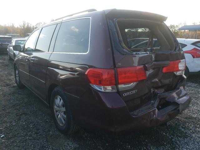 Photo 3 from auction – 2009 HONDA ODYSSEY EX with VIN 5FNRL38499B408938
