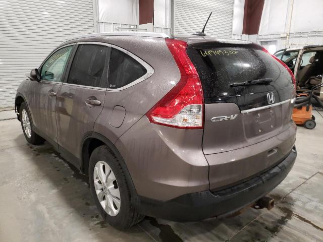 Photo 3 from auction – 2012 HONDA CR-V EXL with VIN 5J6RM4H72CL024401