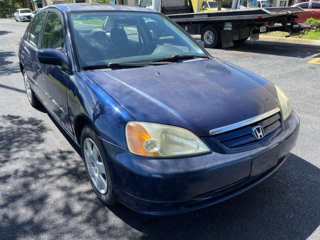 HONDA CIVIC EX 2001 with VIN 2HGES26741H604665 - Photo from auction