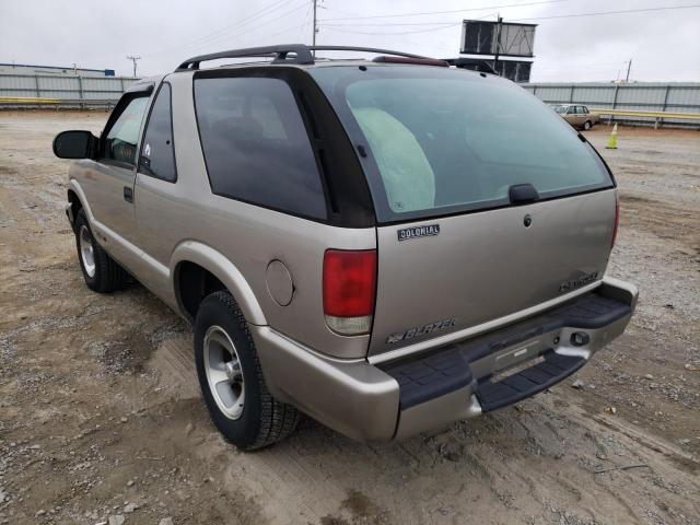Photo 3 from auction – 2001 CHEVROLET BLAZER with VIN 1GNCS18W51K174648