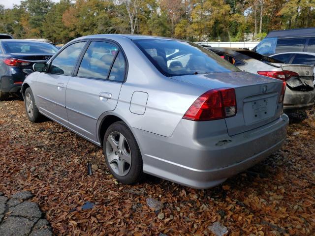 Photo 3 from auction – 2005 HONDA CIVIC EX with VIN 2HGES26895H608385