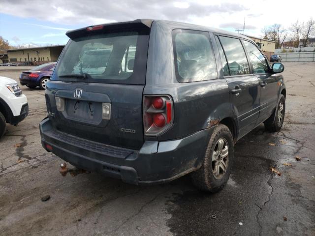 Photo 4 from auction – 2006 HONDA PILOT LX with VIN 2HKYF18186H535500