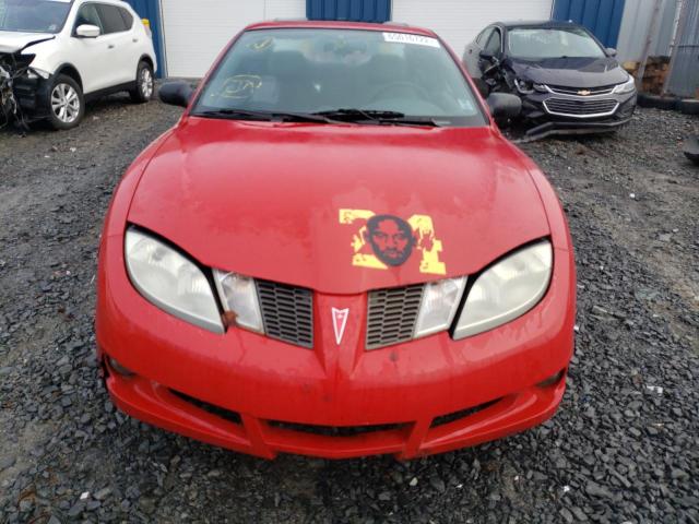 Photo 9 from auction – 2005 PONTIAC SUNFIRE with VIN 3G2JB12F85S211263