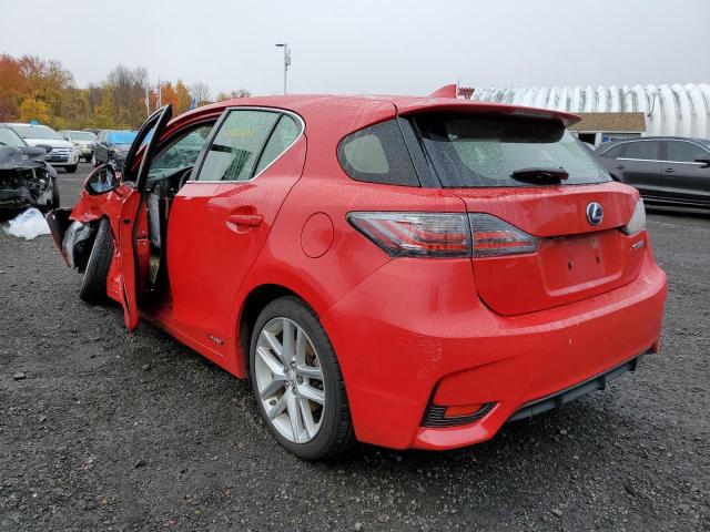 Photo 3 from auction – 2014 LEXUS CT 200 with VIN JTHKD5BH3E2196796