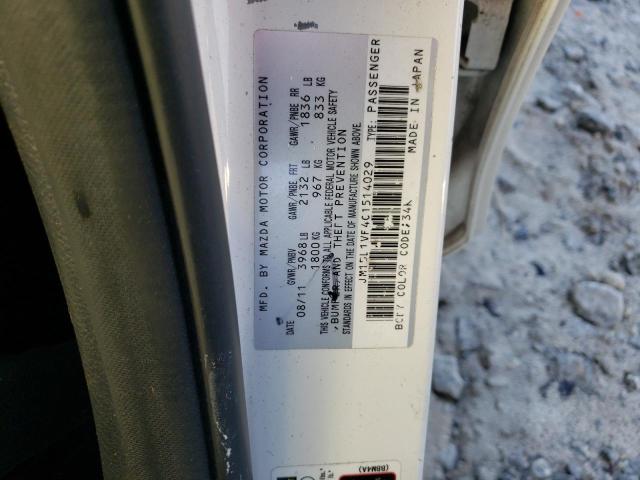 Photo 10 from auction – 2012 MAZDA 3 I with VIN JM1BL1VF4C1514029