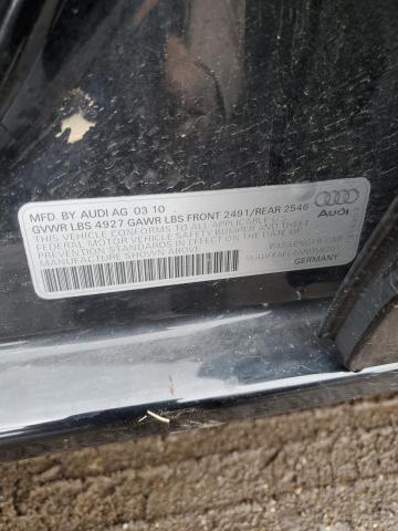 Photo 10 from auction – 2010 AUDI A4 PREMIUM with VIN WAUFFAFL4AN059201
