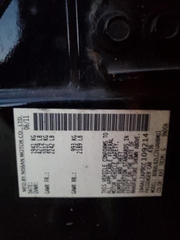 Photo 10 from auction – 2012 NISSAN ALTIMA BAS with VIN 1N4AL2AP9CC109214
