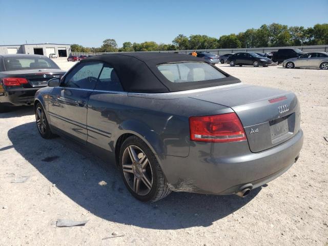 Photo 3 from auction – 2008 AUDI A4 2.0T CA with VIN WAUAF48H78K010574