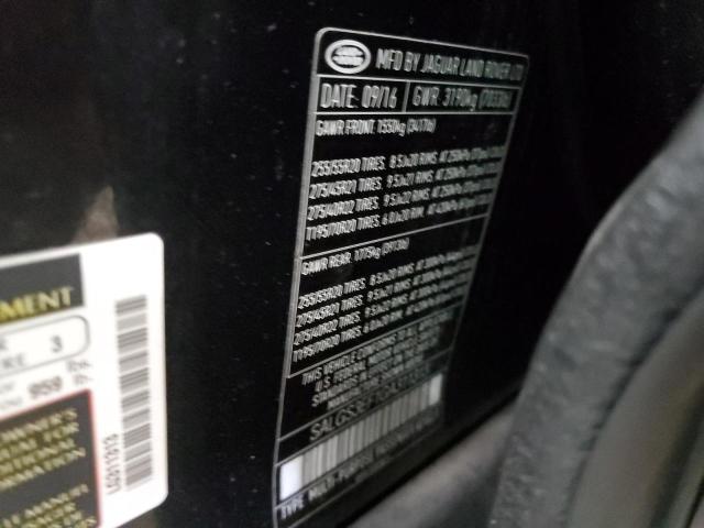 Photo 10 from auction – 2016 LAND ROVER RANGE ROVE with VIN SALGS3EF1GA311313