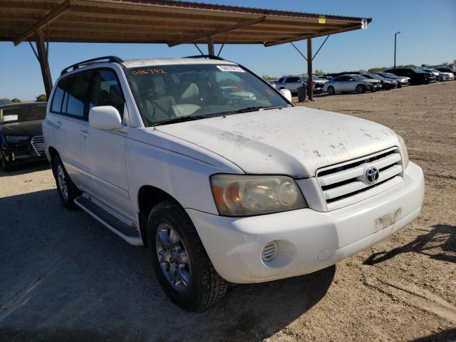TOYOTA HIGHLANDER 2004 with VIN JTEEP21A240006792 - Photo from auction