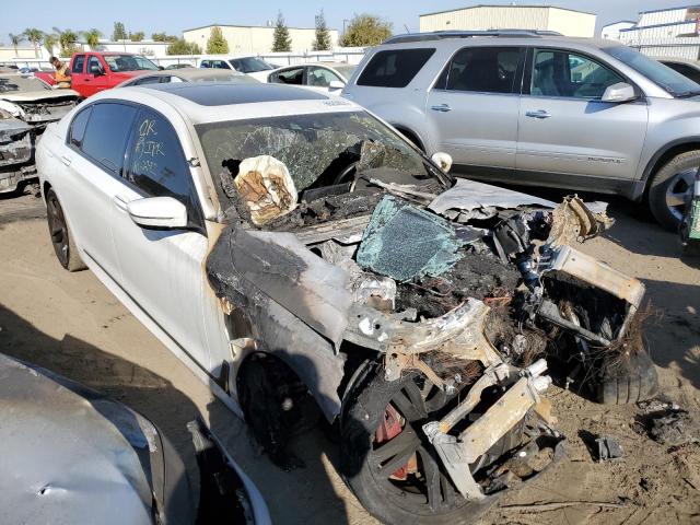 BMW 740 I 2017 with VIN WBA7E2C55HG740503 - Photo from auction