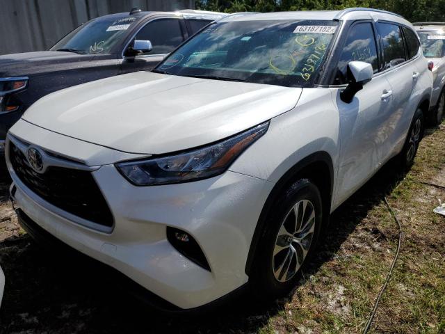 Photo 2 from auction – 2020 TOYOTA HIGHLANDER with VIN 5TDHZRAH2LS512233