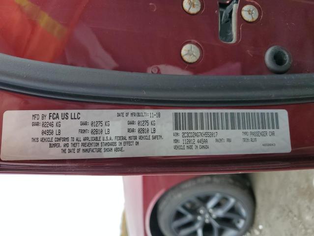 Photo 10 from auction – 2019 DODGE CHALLENGER with VIN 2C3CDZAG7KH552017