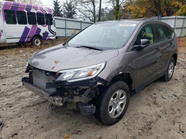 Photo 2 from auction – 2015 HONDA CR-V LX with VIN 5J6RM4H31FL122207