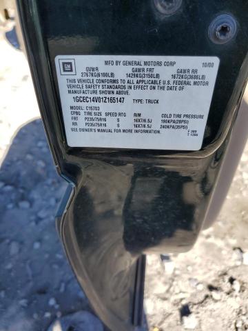 Photo 10 from auction – 2001 CHEVROLET SILVERADO with VIN 1GCEC14V01Z165147
