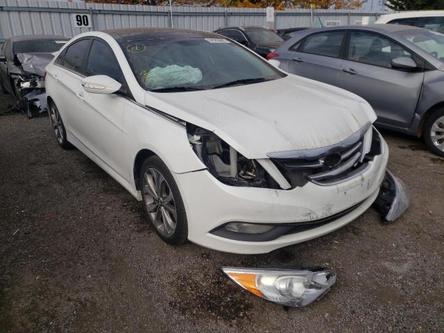 HYUNDAI SONATA SE 2014 with VIN 5NPEC4AC2EH886748 - Photo from auction