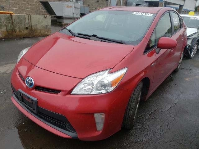 Photo 2 from auction – 2014 TOYOTA PRIUS with VIN JTDKN3DU8E1738929