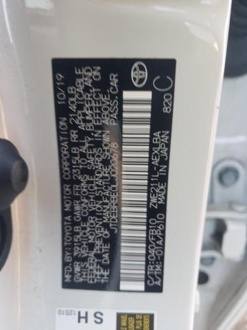 Photo 10 from auction – 2020 TOYOTA COROLLA LE with VIN JTDEBRBE0LJ020678