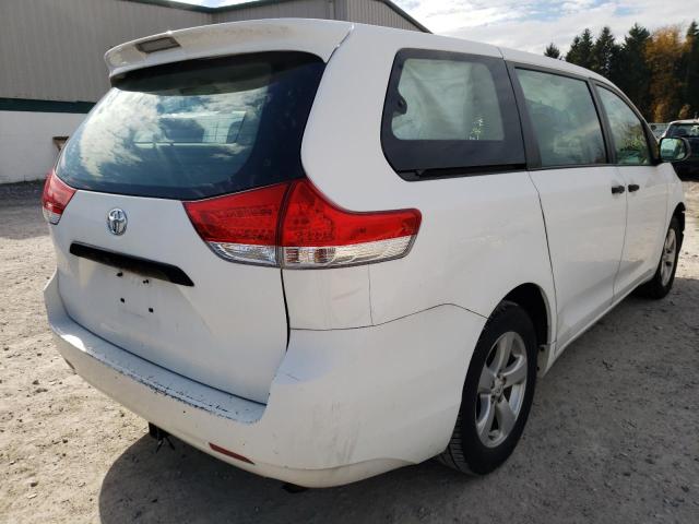 Photo 4 from auction – 2011 TOYOTA SIENNA BAS with VIN 5TDKA3DCXBS002270