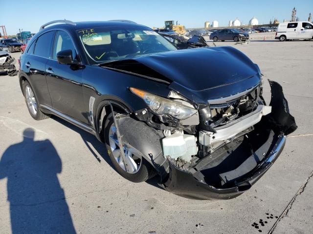 INFINITI QX70 2015 with VIN JN8CS1MUXFM382098 - Photo from auction