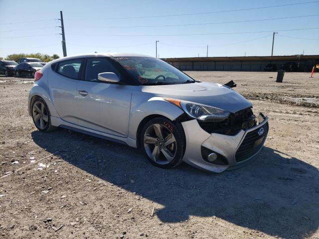 HYUNDAI VELOSTER T 2013 with VIN KMHTC6AE1DU163946 - Photo from auction