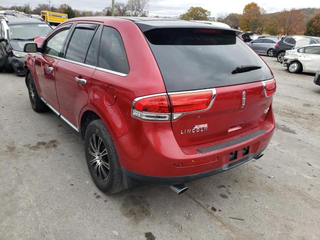 Photo 3 from auction – 2011 LINCOLN MKX with VIN 2LMDJ6JK2BBJ22569