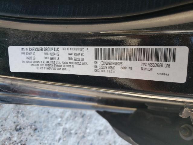 Photo 10 from auction – 2013 DODGE AVENGER R/ with VIN 1C3CDZBG9DN587375