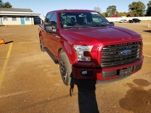 FORD F150 SUPER 2017 with VIN 1FTEW1CP6HKC23825 - Photo from auction