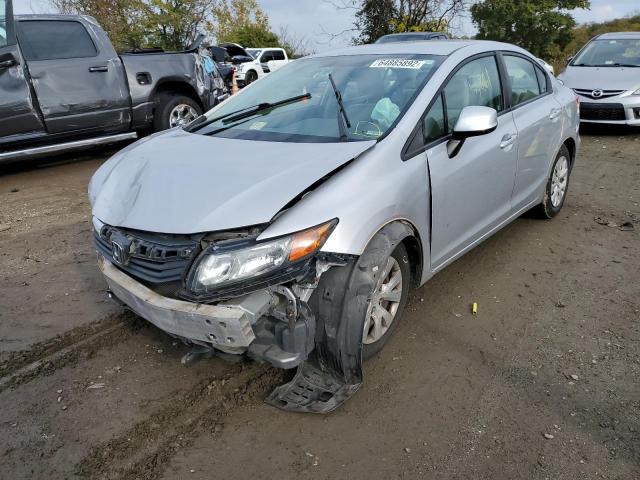 Photo 2 from auction – 2012 HONDA CIVIC LX with VIN 2HGFB2F59CH565819