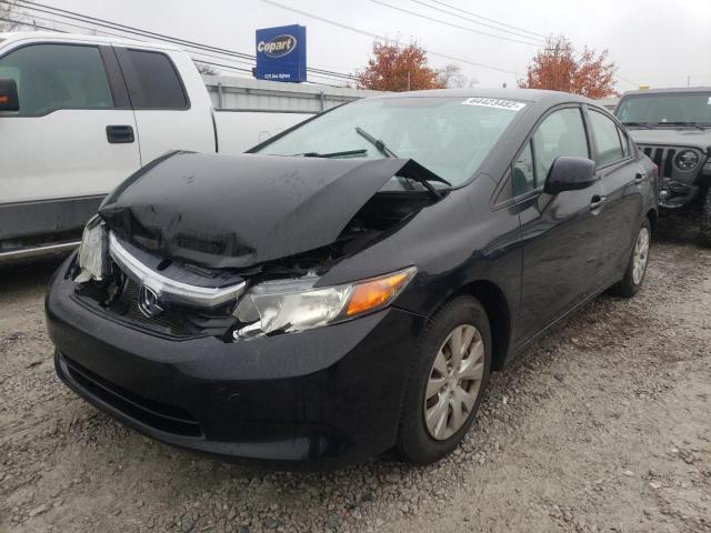 Photo 2 from auction – 2012 HONDA CIVIC LX with VIN 19XFB2F54CE063441