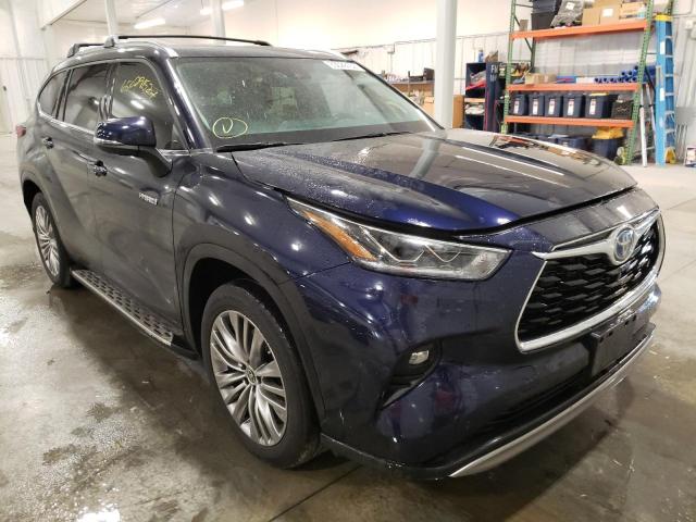 TOYOTA HIGHLANDER 2021 with VIN 5TDFARAH1MS010412 - Photo from auction