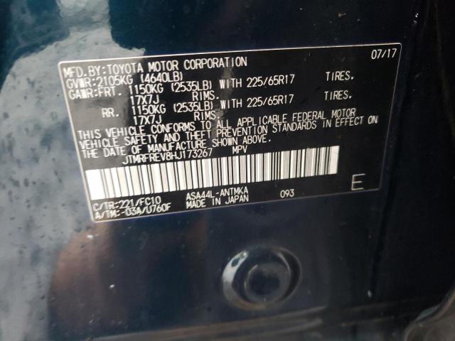Photo 10 from auction – 2017 TOYOTA RAV4 XLE with VIN JTMRFREV8HJ173267